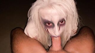 Creepy wifey wants sperm ..Halloween unique..
