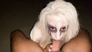 Creepy wifey wants sperm ..Halloween unique..
