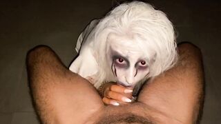 Creepy wifey wants sperm ..Halloween unique..