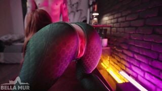 Cosplay cunt with mouth talks kinky and bounces on a penis like dirty (with Darko Mur)