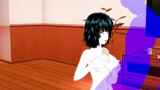 1 Punch-Man Cartoon - Fubuki Rough Sex [Handjob, oral sex, nailed, POV] - Japanese eastern Manga animated game porn