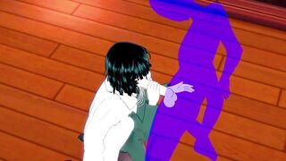 1 Punch-Man Cartoon - Fubuki Rough Sex [Handjob, oral sex, nailed, POV] - Japanese eastern Manga animated game porn