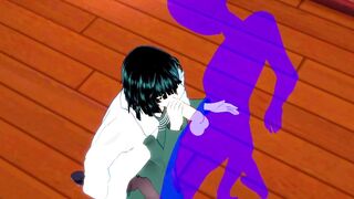1 Punch-Man Cartoon - Fubuki Rough Sex [Handjob, oral sex, nailed, POV] - Japanese eastern Manga animated game porn