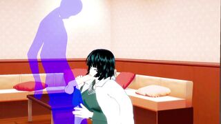 1 Punch-Man Cartoon - Fubuki Rough Sex [Handjob, oral sex, nailed, POV] - Japanese eastern Manga animated game porn