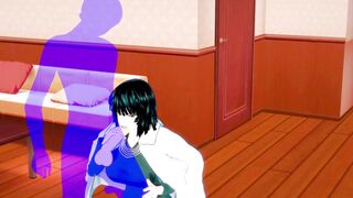 1 Punch-Man Cartoon - Fubuki Rough Sex [Handjob, oral sex, nailed, POV] - Japanese eastern Manga animated game porn