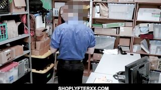 Red Haired 19 Year Old shoplyfter Pepper Hart Caught And Plowed Crazy Sexy Amateur