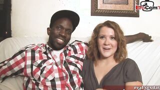 Chubby amateur lovers make private porn for the first time