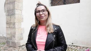 GERMAN SCOUT - CURVY CHICK VIVENNE PICKED UP AND PLOWED ROUGH