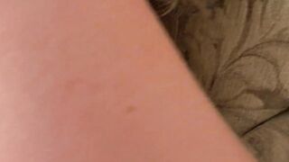 Blonde 19 yo opens her backdoor for the casting couch