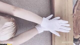Natasha 18 Year Old Lola Bunny Cosplay - Epica apertura con pelotas en el culo y dura follada anal