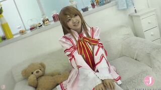 [HentaiCosplay] She's just the way she is into her adorable cosplay, and she's taking her time until the very last minute into the studio.