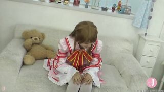 [HentaiCosplay] She's just the way she is into her adorable cosplay, and she's taking her time until the very last minute into the studio.