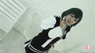 [HentaiCosplay] She's just the way she is into her adorable cosplay, and she's taking her time until the very last minute into the studio.