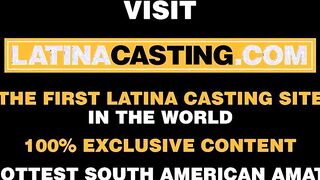 Voluptuous hispanic celeb anal casting