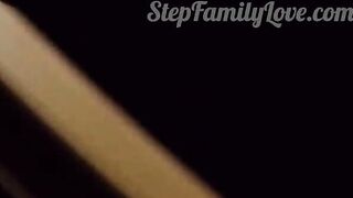 Stepdad spy 18 year old step daughter inside restroom masturbating with toothbrush