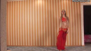 Irresistible flexible Russian teenagers Irina Pisulkina