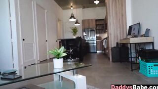 Step father and daughter sex - POV taboo porn