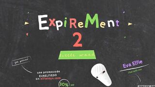The proper sex education by adorable eighteen ends with a big cummed - Eva Elfie