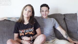 Skylar's Small Vagina Gets Ruined By Jayden's Monster Penis!
