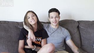 Skylar's Small Vagina Gets Ruined By Jayden's Monster Penis!
