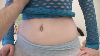 18 Yo Amelia gets naked for the first time inside softcore