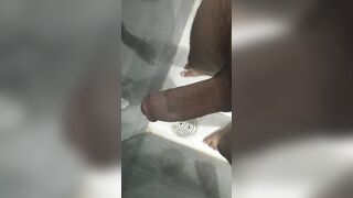College Boy masturbates his cock harder