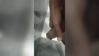 College Boy masturbates his cock harder