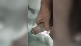College Boy masturbates his cock harder
