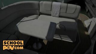 itsPOV - Motorboat banged! session with math professor cougar Lilu Moon