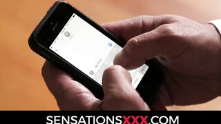 Bombshell Kristen Scott Shows Her Piercing To Her Step Dad He Fucks Her