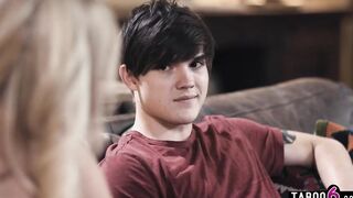 Stepbro feels left out but can join sis Tiffany Watson and MILF Dee Williams