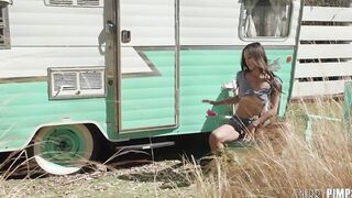 Long Breasts oriental Hottie Alexia Anders Gets Naked And Masturbates Public By Fingers Her Vagina and Using Her Toy