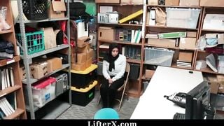 Goddess Muslim Big Tit Shoplifter Boned into Her Hijab