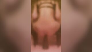 Gf Anastasia fucks herself inside the booty with a huge sextoy