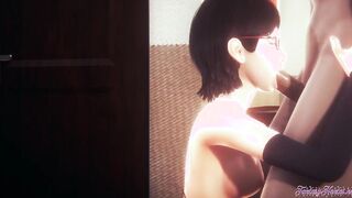 Naruto Cartoon - Sarada Bj with pov (Uncensored) - Japanese chinese Manga hentai game porn