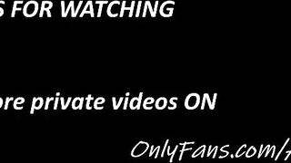 step MILF jerk off dick inside WC before bed