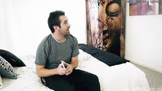 Success! Huge Jugs StepMom Julia Ann Seduces Her Step Son And Gets Cum!