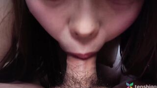 Mai Toda is sucking off penis into pov before getting screwed