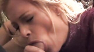 Babylonian older buffer proposed to seductive blonde agent
