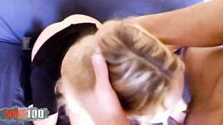 Petite blonde french pornstar rough screwed