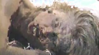 Vintage scene with perfect all-natural porn queen