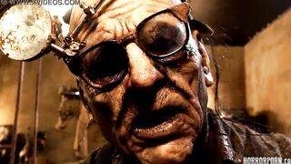HORRORPORN Perverse Grandpa With His Dirty Ex-Wife Banged Sweet 18 women