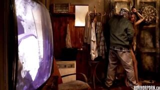 HORRORPORN Perverse Grandpa With His Dirty Ex-Wife Banged Sweet 18 women
