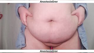 Fatty camming - BBW Anastasia Gree