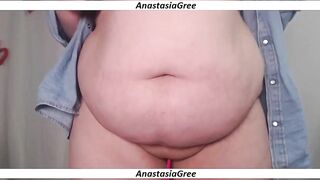 Fatty camming - BBW Anastasia Gree