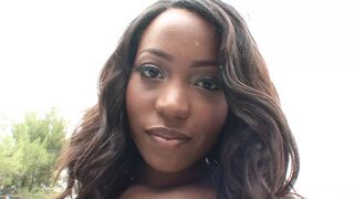 Bro gets Bae ORAL SEX before his cock gets ridden by african Goddess