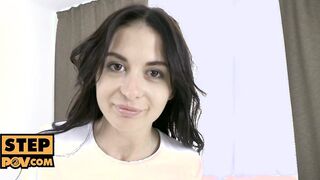 itsPOV - Peeping on your Goddess Stepsister leads to Anal