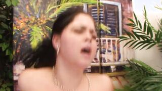My younger stepsister get the monstrous pair of natural titted