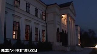 Hidden 3some with two Hottie 19 year old at the institute