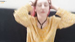 Casting Pink Haired bimbos inside Jeans - Rough Mouth Nailed | PussyKageLove